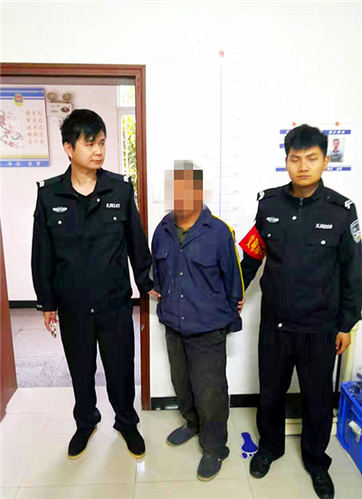 男子因盗窃被行政拘留 通讯员 杨娇 摄.jpg 男子因盗窃被行政拘留 通讯员 杨娇 摄.jpg